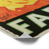 ヴィンテージフランスのワイン&アルコール広告ポスター ポスター (角)