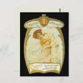 ヴィンテージフランスの作成広告 ポストカード (正面/裏面)