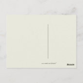 ヴィンテージフランスの作成広告 ポストカード (裏面)