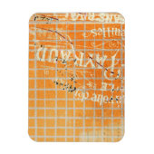 ヴィンテージフランスの入れ墨 マグネット (縦)