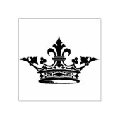 ヴィンテージフランスの冠 ラバースタンプ (インプリント)