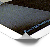 ヴィンテージフランスの列車の旅行とポスター表現 ポスター (角)