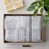 ヴィンテージフランスの受入 薄葉紙 (ギフト)