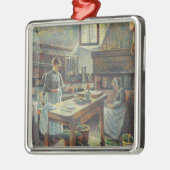 ヴィンテージフランスの台 メタルオーナメント (左)