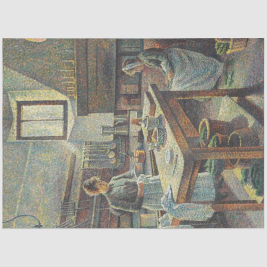 ヴィンテージフランスの台 薄葉紙 (正面)