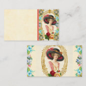 ヴィンテージフランスの名刺 名刺 (正面/裏面)