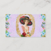 ヴィンテージフランスの名刺 名刺 (裏面)