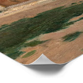 ヴィンテージフランスの国アンティークコテージ ポスター (角)