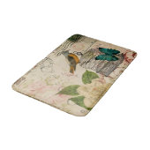 ヴィンテージフランスの国フローラ植物学 バスマット (アングル)