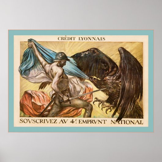 ヴィンテージフランスの大戦1ポスター ポスター (正面)