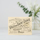 ヴィンテージフランスの宣伝 ポストカード (スタンド正面)