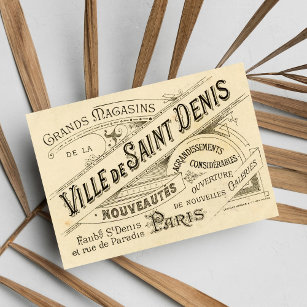 ヴィンテージフランスの宣伝 ポストカード