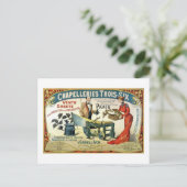 ヴィンテージフランスの広告 – チャペリー1890 ポストカード (スタンド正面)