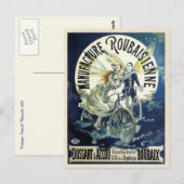 ヴィンテージフランスの広告 ポストカード (正面/裏面)