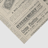 ヴィンテージフランスの広告 薄葉紙 (詳細)