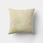 ヴィンテージフランスの復活祭の枕 クッション (裏面)