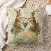 ヴィンテージフランスの復活祭 クッション (ブランケット)