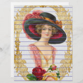 ヴィンテージフランスの文具 (正面/裏面)