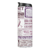 ヴィンテージフランスの新聞広告1910 タンブラー (回転右)