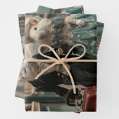 ヴィンテージフランスの旅行ネズミ切り離し ラッピングペーパーシート (インサイチュ)