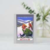 ヴィンテージフランスの旅行ポスター – カード,はがき ポストカード (スタンド正面)