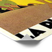 ヴィンテージフランスの旅行ポスター ポスター (角)