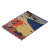 ヴィンテージフランスの旅行広告 ノートブック (左側)