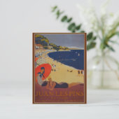 ヴィンテージフランスの旅行広告 ポストカード (スタンド正面)