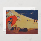 ヴィンテージフランスの旅行広告 ポストカード (正面/裏面)