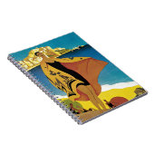 ヴィンテージフランスの旅行 ノートブック (右側)