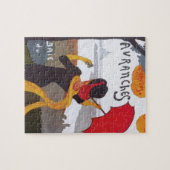 ヴィンテージフランスの旅行Ad 1910イラストレーション旧 ジグソーパズル (横)