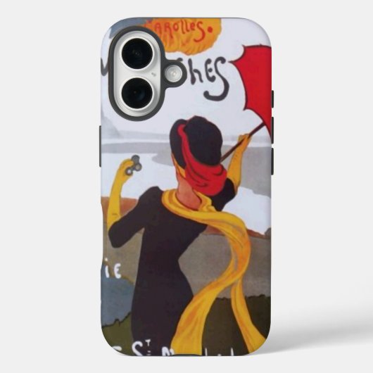 ヴィンテージフランスの旅行Ad 1910 Case-Mate iPhoneケース (裏面)