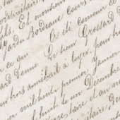 ヴィンテージフランスの植物園文字スクリプト 薄葉紙