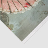 ヴィンテージフランスの標準プードルピンクデカップホテル 薄葉紙 (詳細)