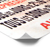 ヴィンテージフランスの演劇広告 ポスター (角)