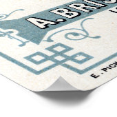 ヴィンテージフランスの熱気球広告 ポスター (角)