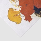 ヴィンテージフランスの猫ガールミルクティッシュペーパー 薄葉紙 (詳細)