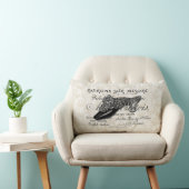 ヴィンテージフランスの用枕 ランバークッション (椅子)