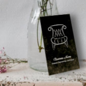 ヴィンテージフランスの省肘掛け椅子アンティーク業者 名刺