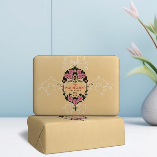 ヴィンテージフランスの石けんラベルのラップ