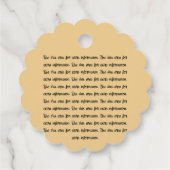 ヴィンテージフランスの石けん製品ラベル/つるラベル フェイバータグ (裏面)