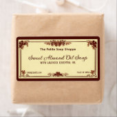 ヴィンテージフランスの石鹸/化粧品ラベル ラベル (インサイチュ)