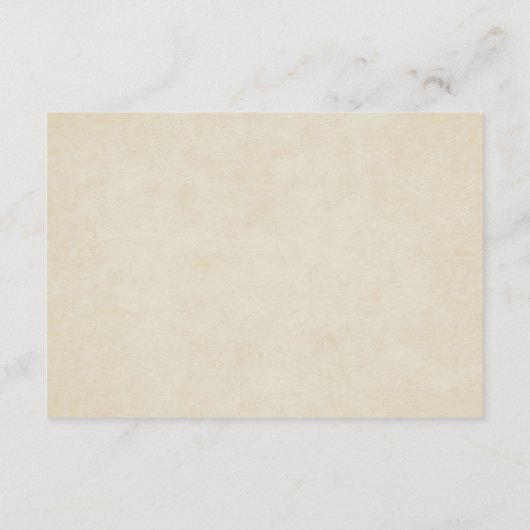 ヴィンテージフランスの結婚スタイルの宿泊 エンクロージャーカード (裏面)