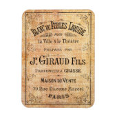 ヴィンテージフランスの美しい標識 マグネット (縦)