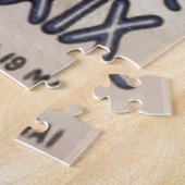 ヴィンテージフランスの航空旅行旧イラストレーション ジグソーパズル (側面)