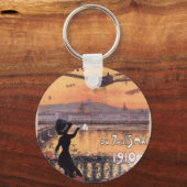 ヴィンテージフランスの航空 キーホルダー (正面)