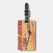 ヴィンテージフランスの航空 ラゲッジタグ (正面縦)