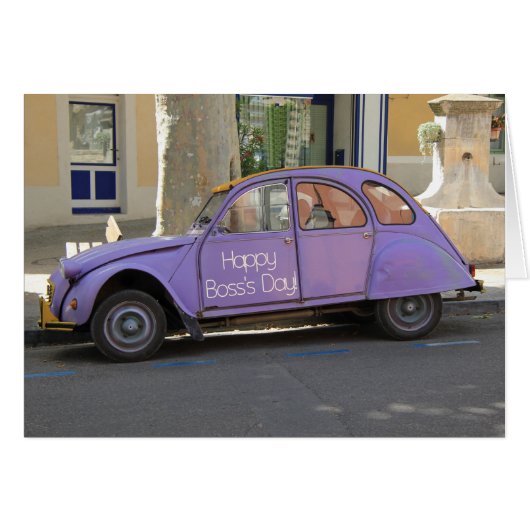 ヴィンテージフランスの車ボスの日 (正面横)