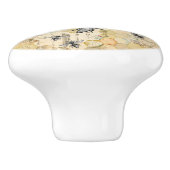 ヴィンテージフランスの送料クイーンビーハニーコーム セラミックノブ (側面)