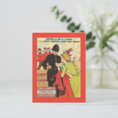 ヴィンテージフランスの鉄道のポスター、パリからロンドン ポストカード (スタンド正面)